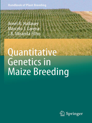 cover image of Quantitative Genetics in Maize Breeding
